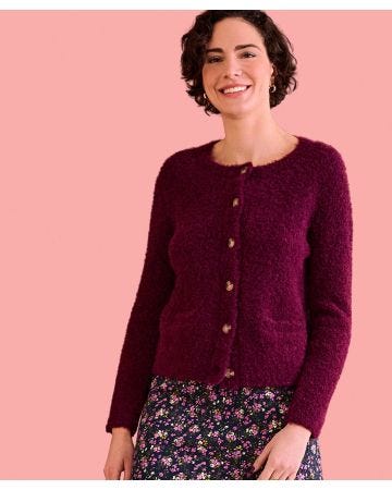 Bouclé Cardigan
