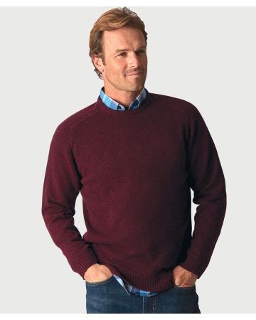 Brook Taverner Lambswool Crew Neck 7gg
