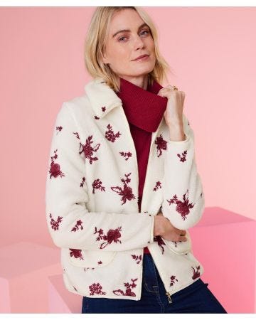 Thermolactyl Embroidered Fleece