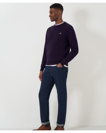 Crew Clothing - Organic Cotton Crew Neck Jumper