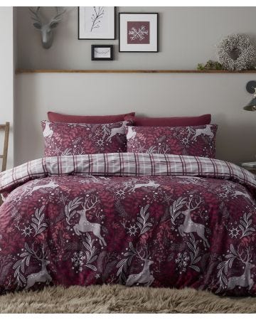 Winter Stags Duvet Set