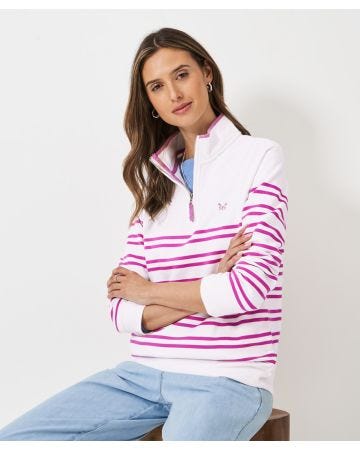 Crew Clothing - Half Zip Sweatshirt