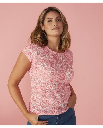 First Avenue - Slub Print Tee