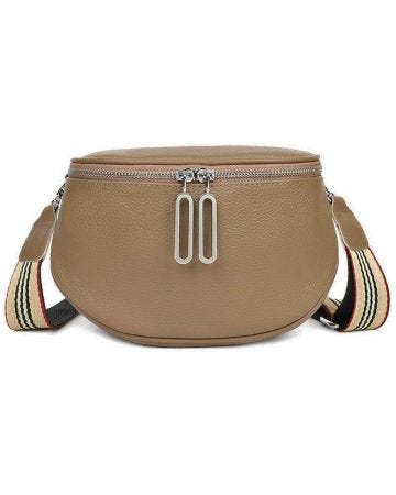 Envy - Leather Cross Body Bag Patterned Strap