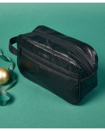 Leather Toiletries Bag