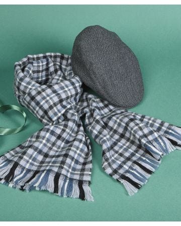 Scarf & Flat Cap Set