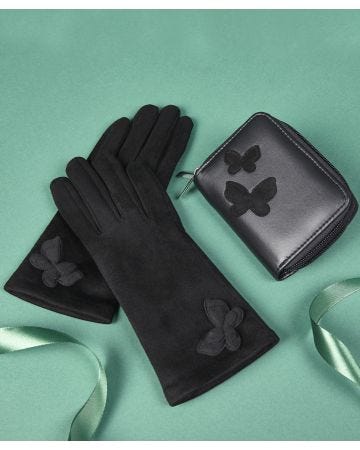 Butterfly Glove & Purse Set