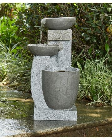 Harmonia Garden Water Fountain with Cascade Waterfall
