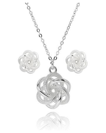 Knot Earrings & Necklace Set