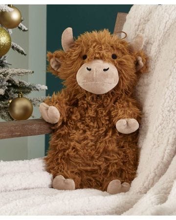 Highland Cow Hot Water Bottle