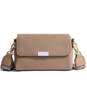 Envy Leather Flap Bag