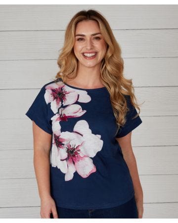 First Avenue Detailed T-Shirt