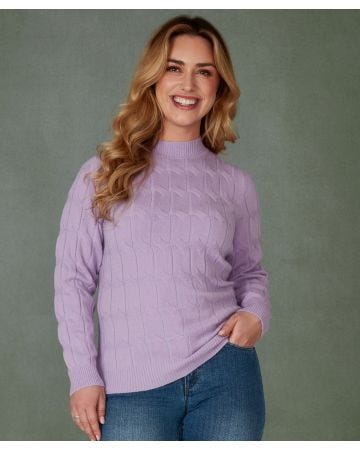 First Avenue Cable Knit Jumper