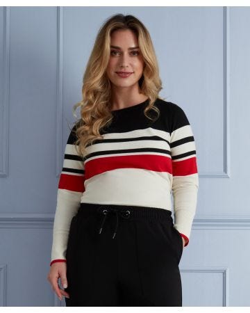 First Avenue Stripe Jumper