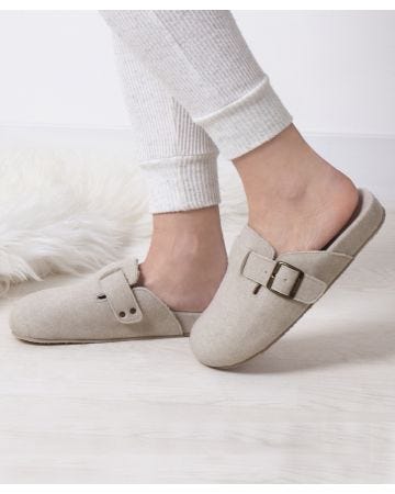 Totes Isotoner® Ladies Felt Clog Slipper