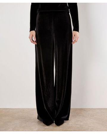 Apricot Velvet Trouser