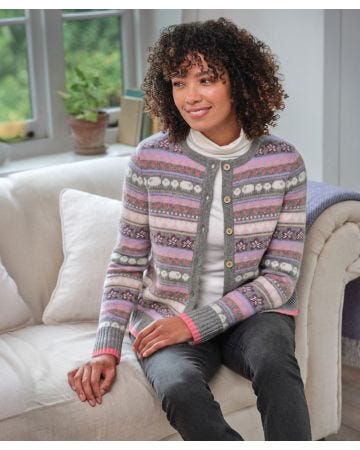 WoolOvers Fairisle Cardigan