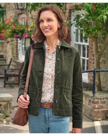 WoolOvers Lightweight Cord Jacket