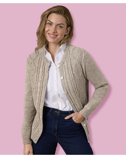 Cable Knit Cardigan