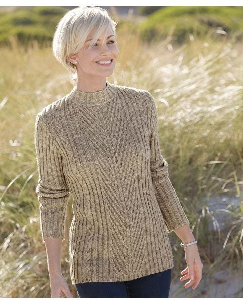 Toasty Thermal Turtleneck Sweater