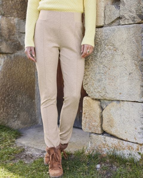 Pull-on Knitted Trousers