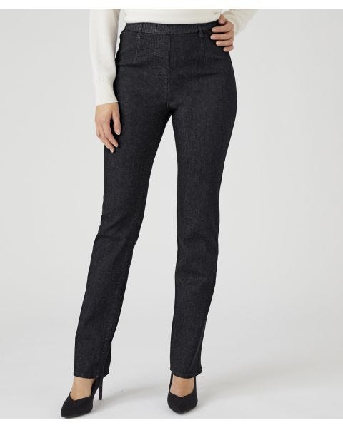 Denim Pull-on Trousers
