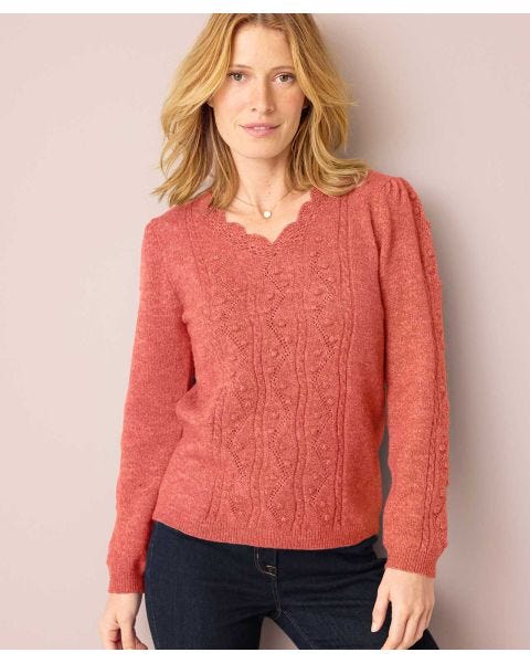 Toasty Thermal Pointelle Jumper