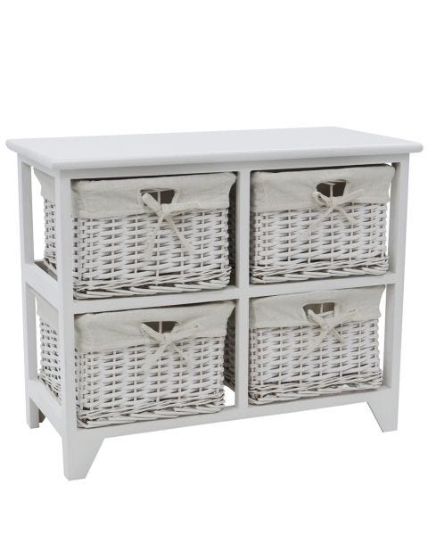 4 Drawer Storage Unit