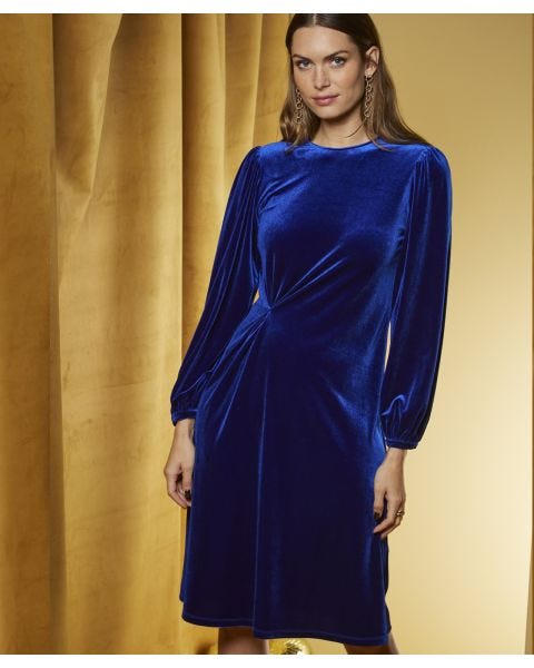 Velour Dress