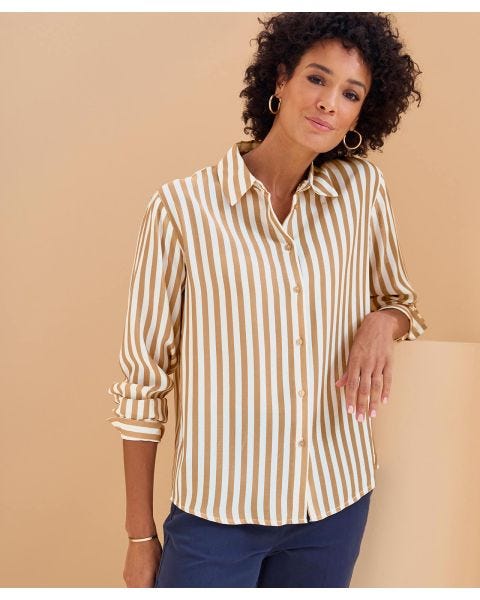 Stripe Long Sleeve Shirt
