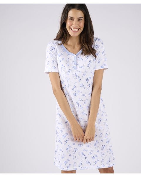 Short Sleeve Jersey Nightdress