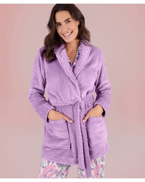 Thermolactyl Fleece Dressing Gown