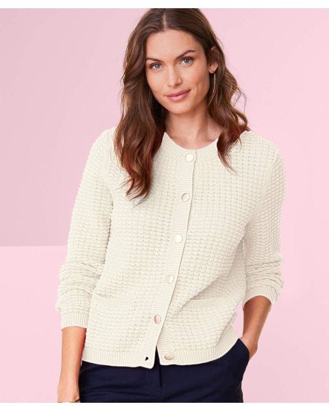Textured Knit Cardigan
