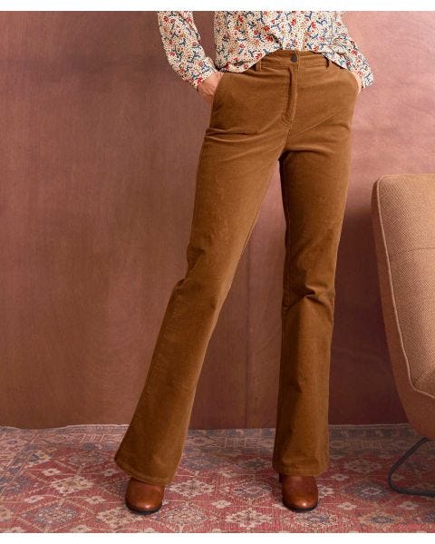 Cord Flared Trousers