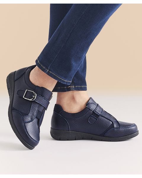 Amortyl Touch Fasten Derby Shoes