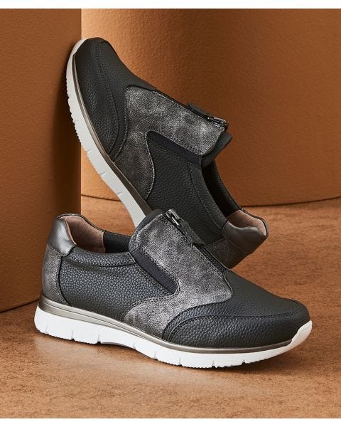 Amortyl Zip Up Trainers