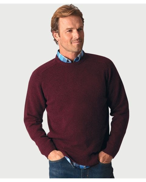 Brook Taverner Lambswool Crew Neck 7gg