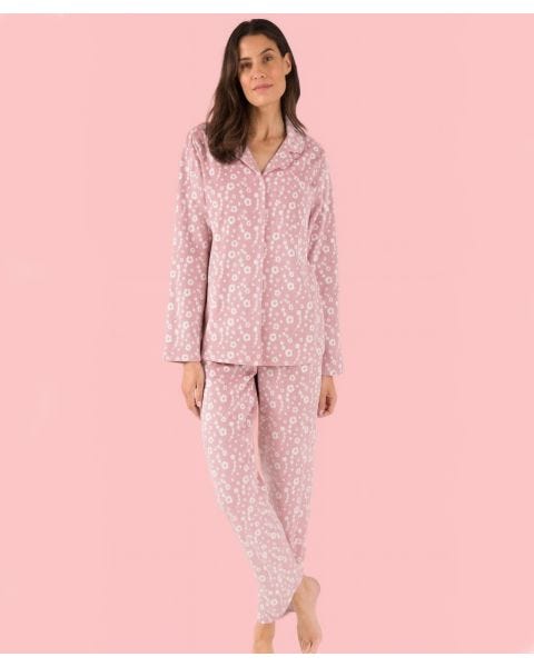 Fleece Button-Through Pyjamas