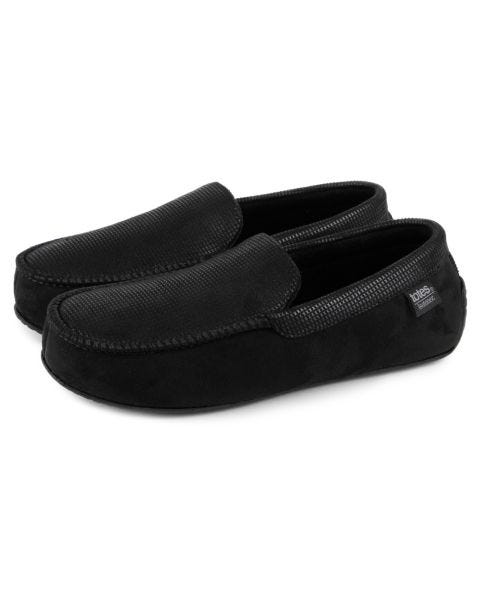 Totes Isotoner Mens Smart Moccasin Slipper