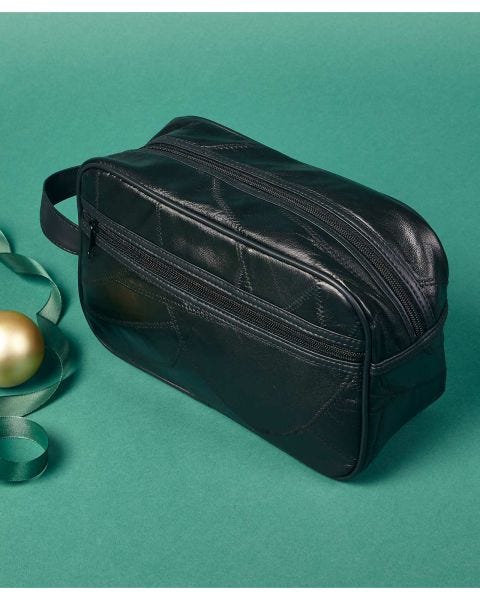 Leather Toiletries Bag