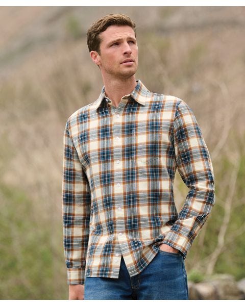 Brook Taverner Casual Check Long Sleeve Shirt