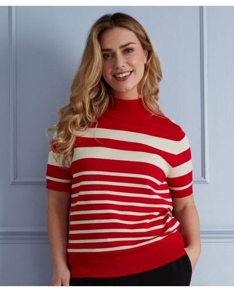 First Avenue Stripe Jumper