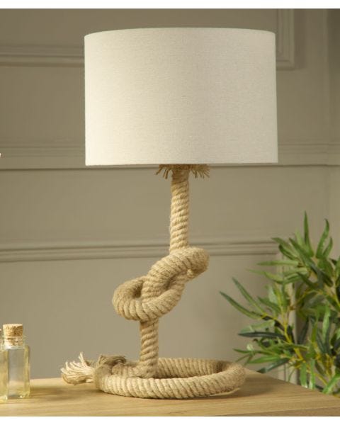 Knotted Rope Lamp