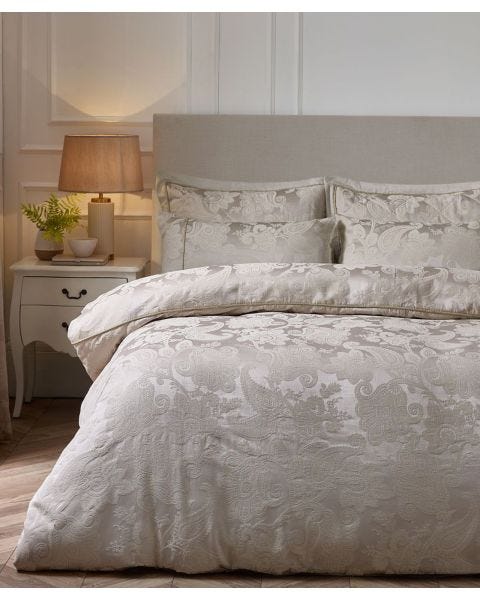 Catherine Lansfield Opulent Jacquard Duvet Set