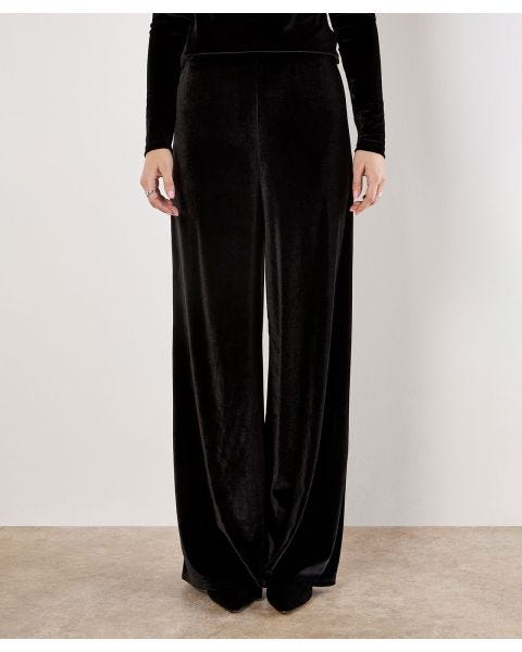 Apricot Velvet Trouser