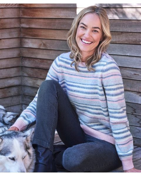 WoolOvers Stripe Jumper