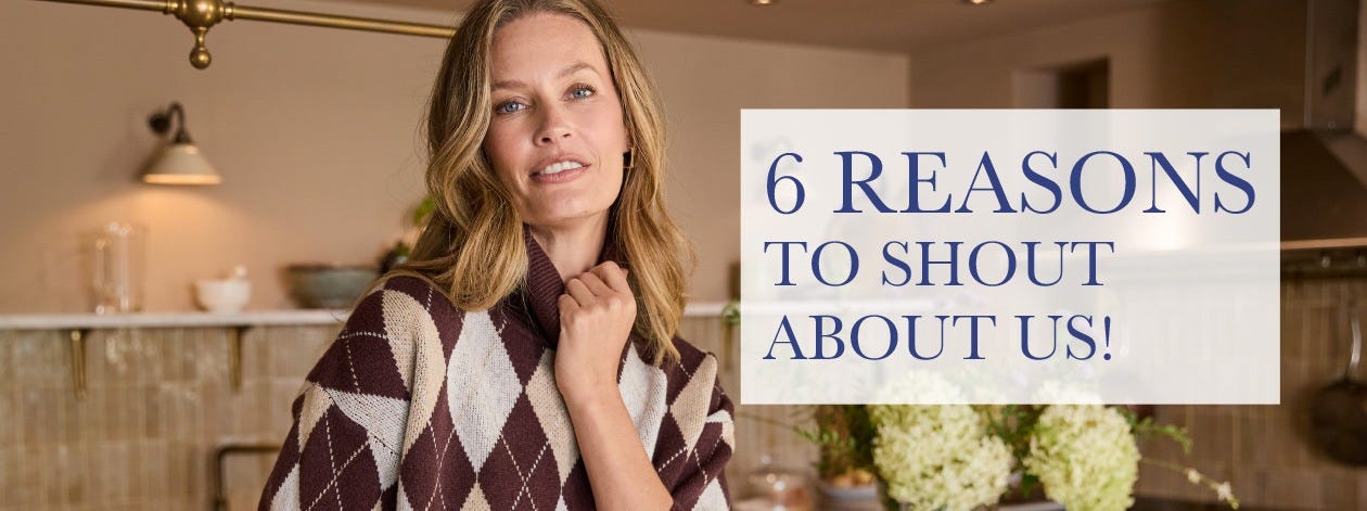 6 reasons to shop with us