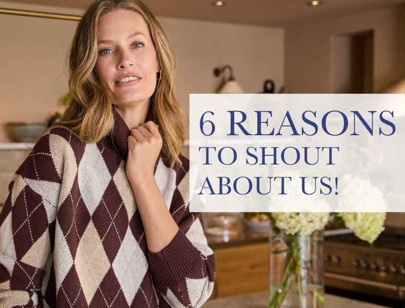 6 reasons to shop with us