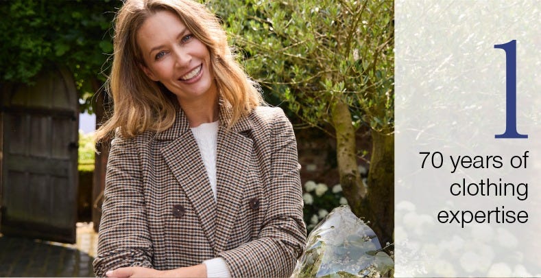 70 years of clothing expertise