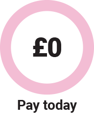 Pay in 3 - pay £0